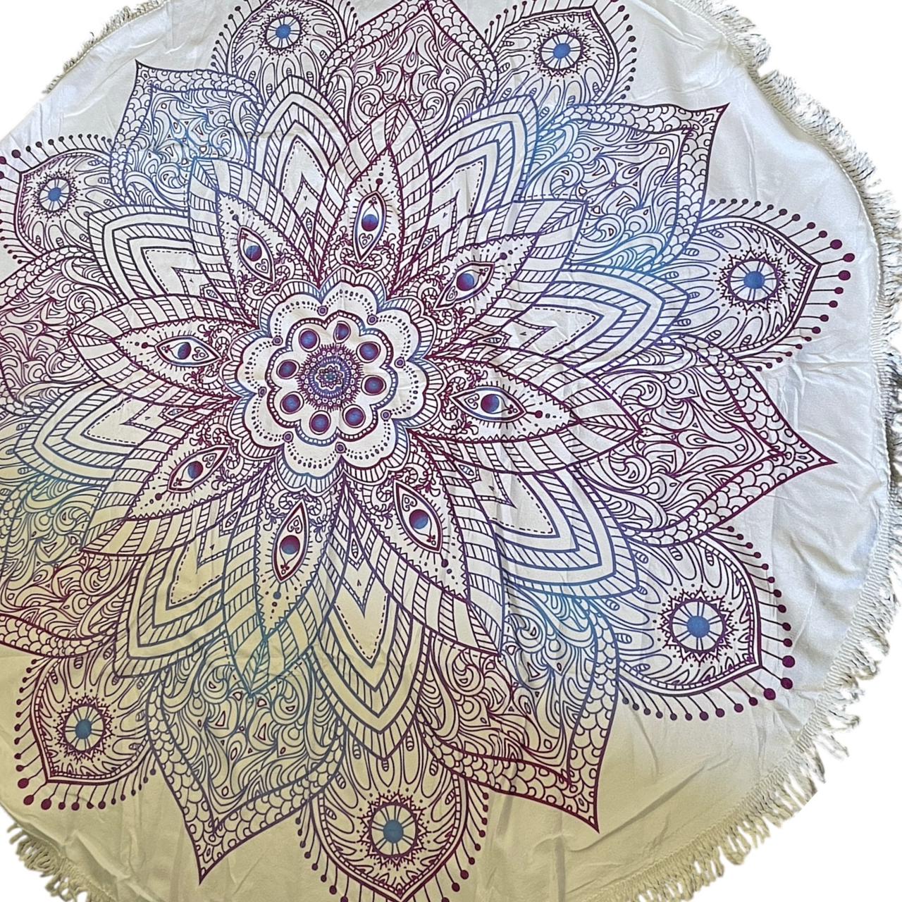 Toallas Redondas Microfibra 150 cms diferentes diseños