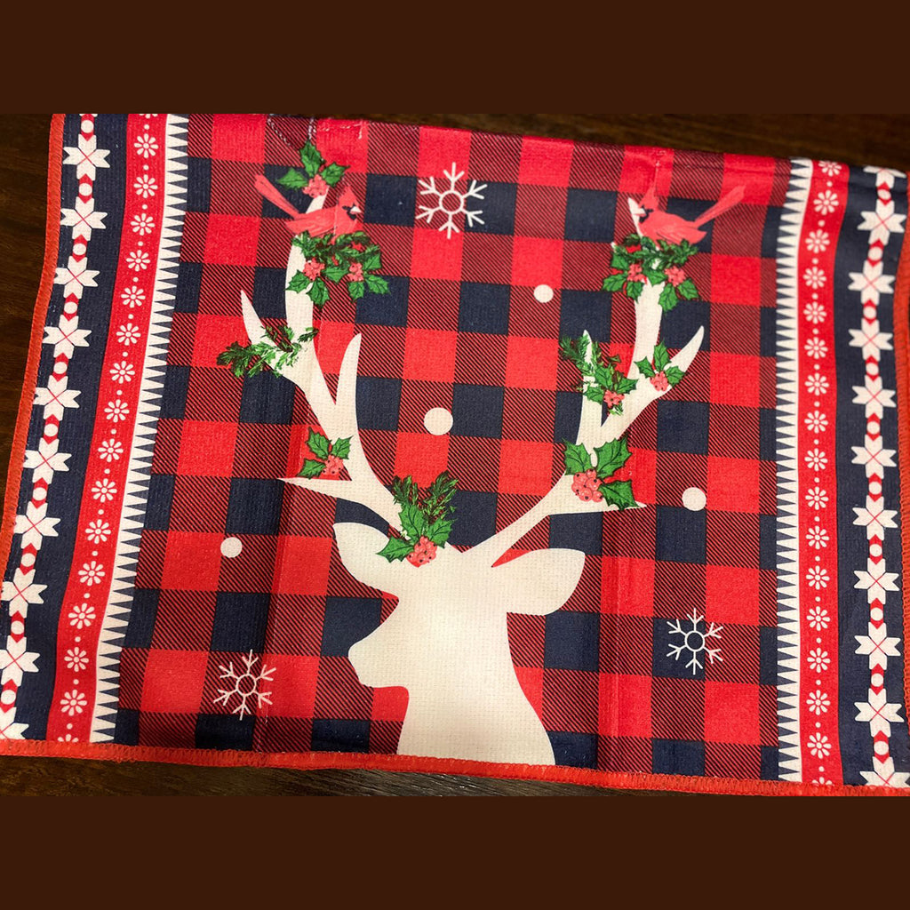 Paños de cocina navidad de microfibra 60x40cms