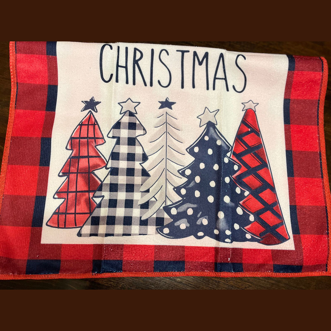 Paños de cocina navidad de microfibra 60x40cms