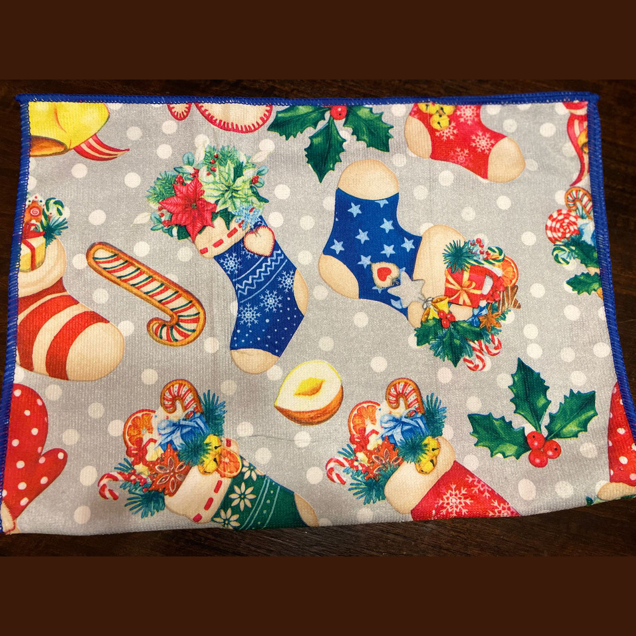 Paños de cocina navidad de microfibra 60x40cms