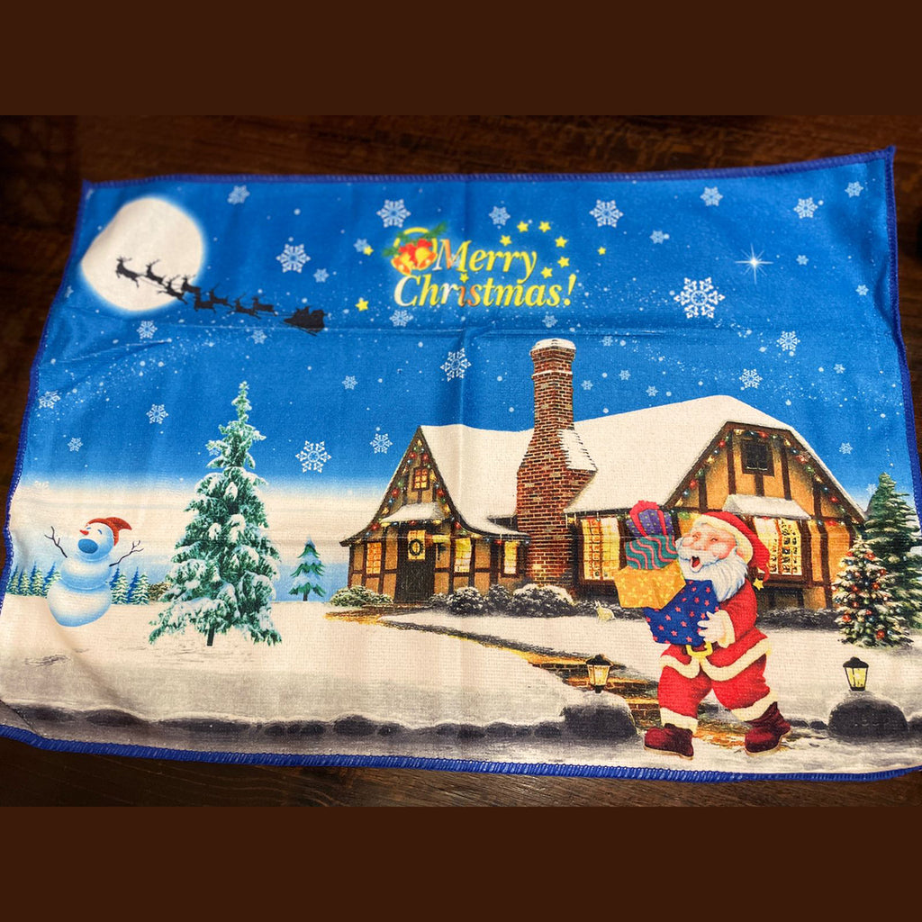 Paños de cocina navidad de microfibra 60x40cms