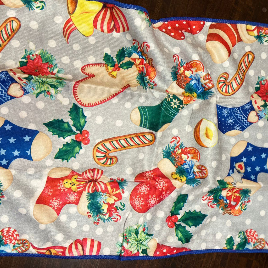 Paños de cocina navidad de microfibra 60x40cms