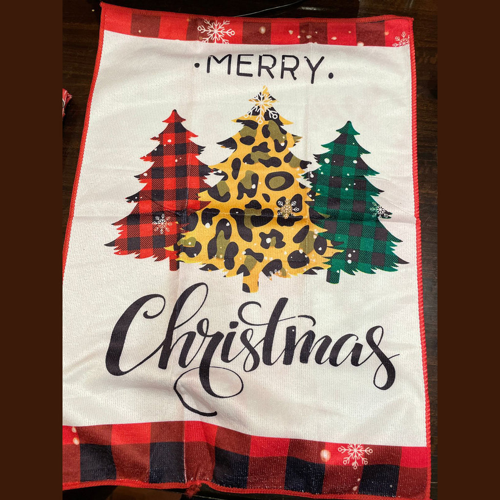 Paños de cocina navidad de microfibra 60x40cms