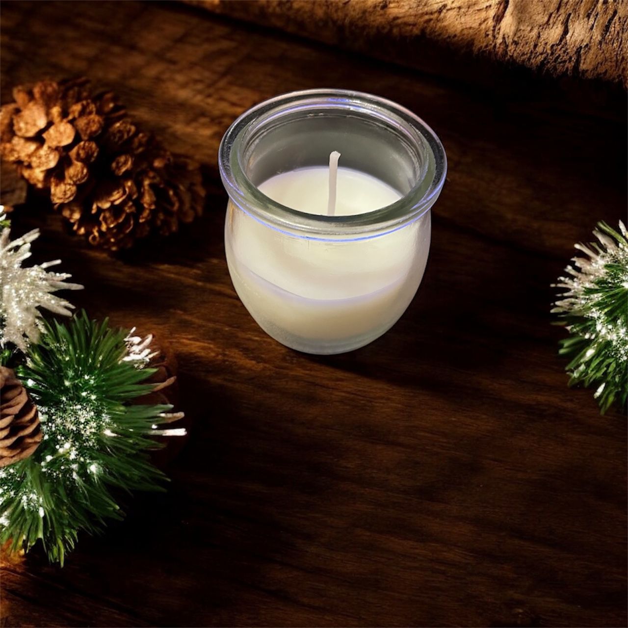 Velas Aromáticas en vaso de vidrio