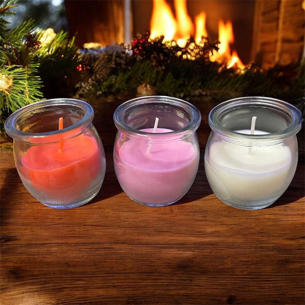 Velas Aromáticas en vaso de vidrio