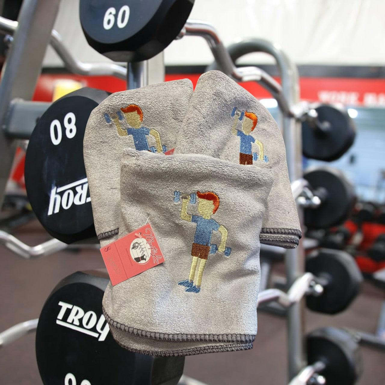 Toallas microfibra GYM 75 x 35 cms.
