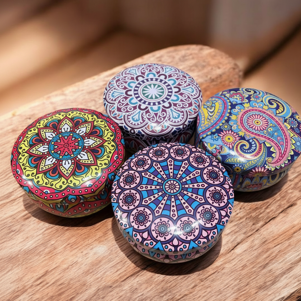 Velas Aromáticas Lata Decorativa